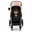Cărucior 3 in 1 Kinderkraft Moov 2, Sand Beige