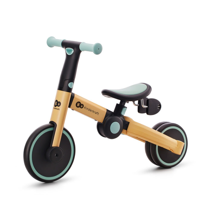 Bicicletă de Echilibru / Tricicletă Kinderkraft 4Trike, Sunflower Blue