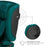 Scaun Auto Kinderkraft Fix2Go 76-150 cm, Green