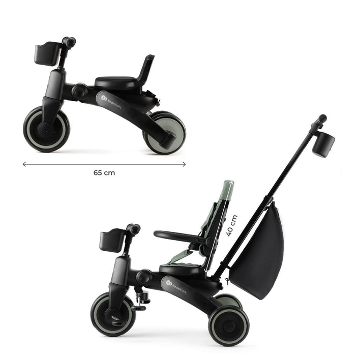 Tricicletă Kinderkraft Jazz 2, Green