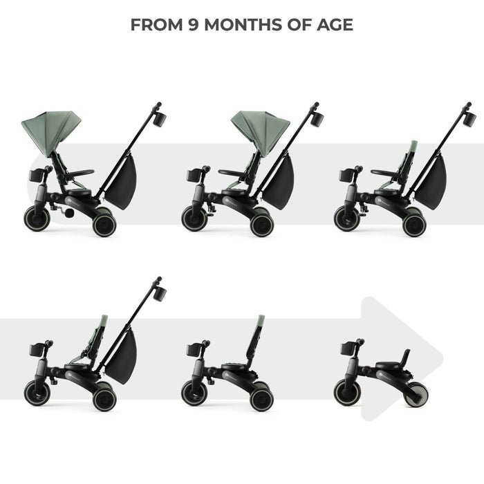 Tricicletă Kinderkraft Jazz 2, Green