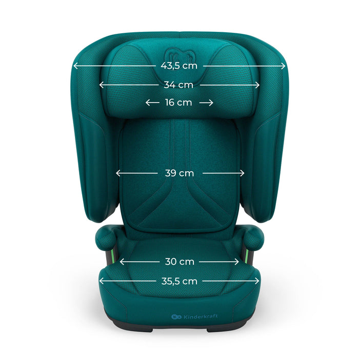 Scaun Auto Kinderkraft Unity2 100-150 cm, Green
