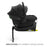 Scoică Auto Kinderkraft I-Lite 40-87 cm, Black