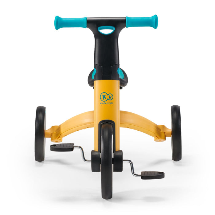 Bicicletă de Echilibru / Tricicletă Kinderkraft 4Trike, Primrose Yellow