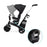 Tricicletă Kinderkraft Easytwist, Black