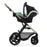 Cărucior Multifunctional Kinderkraft Moov 2 Eva 4In1 Moon Grey