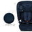 Scaun Auto Kinderkraft Fix2Go 76-150 cm, Navy