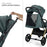 Cărucior Sport Kinderkraft Loom, 0-22 kg, Jade Green