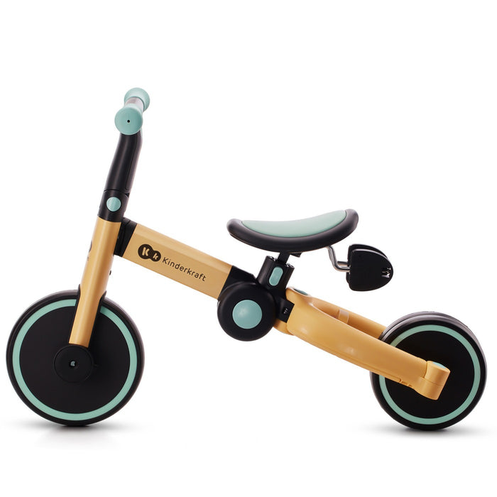 Bicicletă de Echilibru / Tricicletă Kinderkraft 4Trike, Sunflower Blue