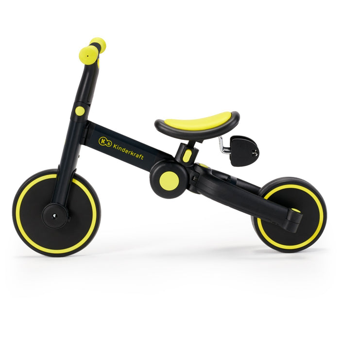 Bicicletă de Echilibru / Tricicletă Kinderkraft 4Trike, Black Volt