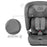 Scaun Auto Kinderkraft Fix2Go 76-150 cm, Grey