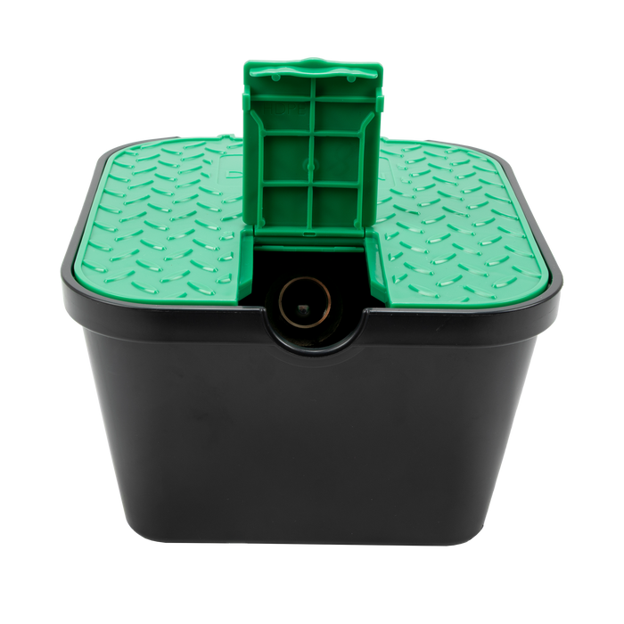 Cămin cu robinet metalic 3/4" Denken 220 W/V