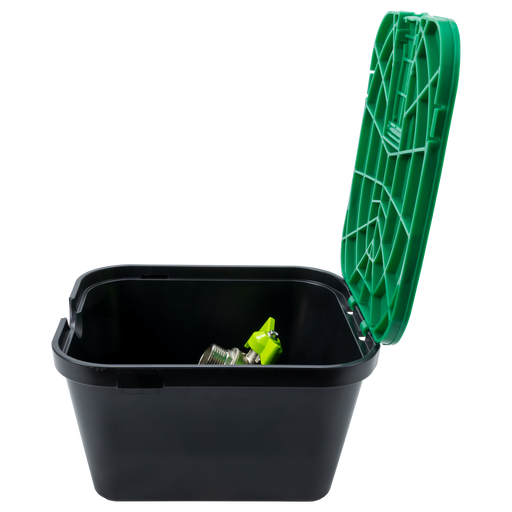 Cămin cu robinet metalic 3/4" Denken 220 W/V