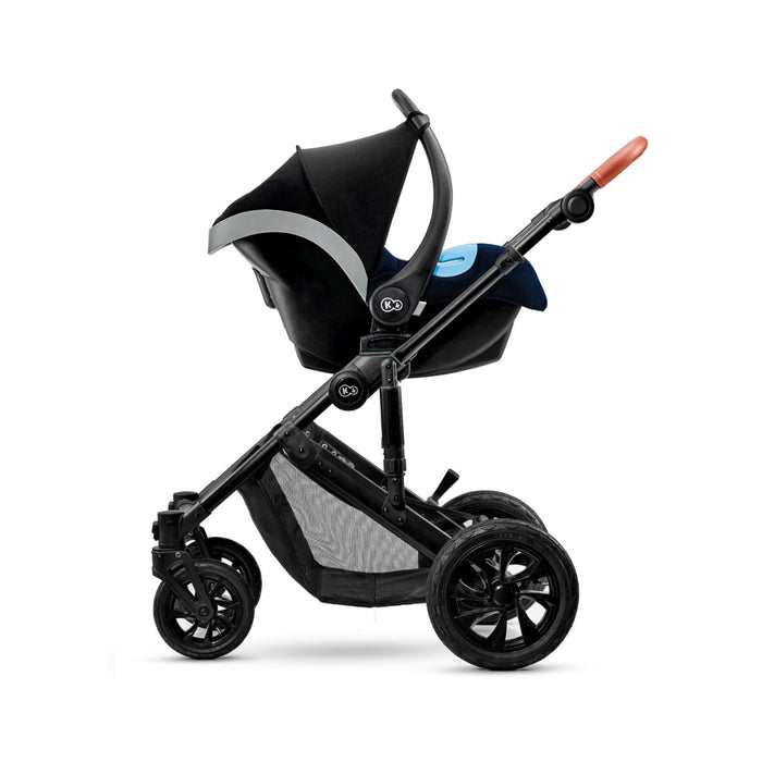 Cărucior 3 in 1 Kinderkraft Prime 3In1 Mink Pro Navy