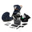 Cărucior 3 in 1 Kinderkraft Prime 3In1 Mink Pro Navy