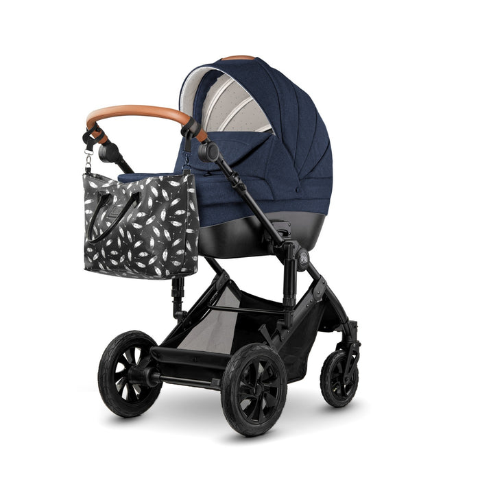 Cărucior 3 in 1 Kinderkraft Prime 3In1 Mink Pro Navy