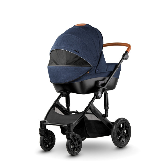 Cărucior 3 in 1 Kinderkraft Prime 3In1 Mink Pro Navy