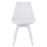 Masa de toaleta/machiaj, Antonia + scaun Mark, alb, cu oglinda si LED-uri, 155x42x135 cm
