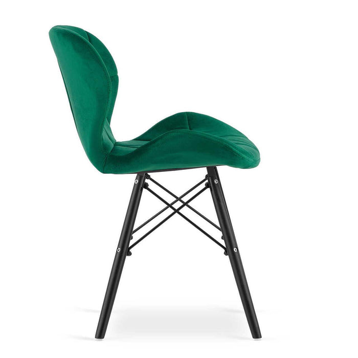 Masa de toaleta/machiaj, Irina, stejar + scaun Lago, verde, cu oglinda si LED-uri, 94x43x141 cm