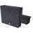 Set 2 jardiniere decorative, imitatie ratan, antracit, 58x18x49.8 cm, Rato Case