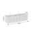 Set 3 jardiniere decorative cu suport metalic, sistem irigare, maro, 58x18x16.2 cm, Boardee Fencycase W