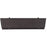 Set 4 jardiniere decorative cu suport metalic, Prosperplast, imitatie ratan, maro, 49.2x17.2x17.4 cm