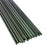 Set 100 araci/suport pentru rosii, castraveti, fasole, metal + PVC, verde, 180x1.6 cm, Artool
