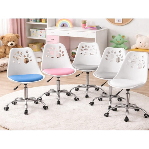 Scaun de birou, Artool, Print, rotativ, PP, gri, 50x57x81.5-93.5 cm