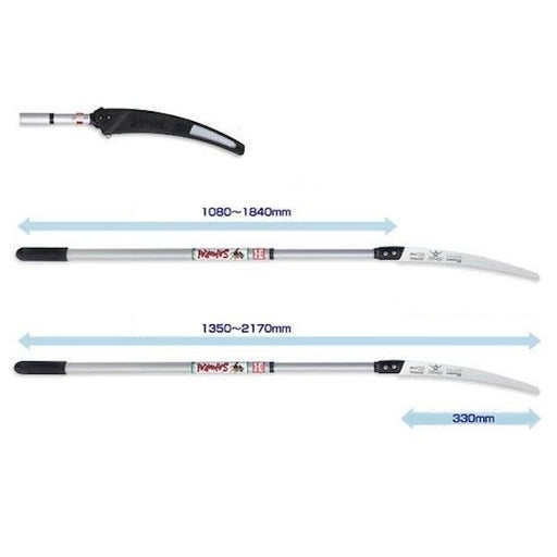 Fierastrau telescopic pentru crengi Samurai ATP1840+GC331
