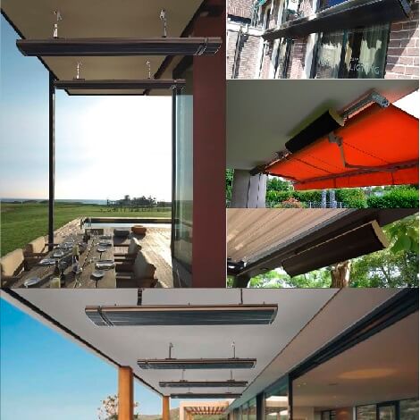 Panou radiant cu infraroșu și termostat fără fir - 1800W