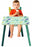 Masuta copii, cu doua scaunele, model dinozauri, verde, 50x50x42 cm - aicuce.ro