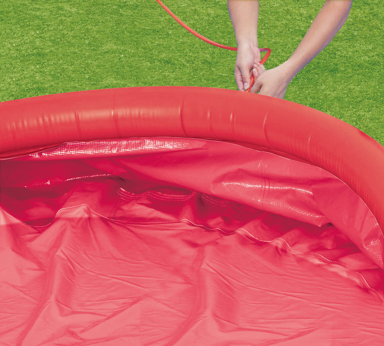 Piscină cu inel gonflabil Summer Waves QS - dimensiuni 183x51cm - Flamingo - aicuce.ro