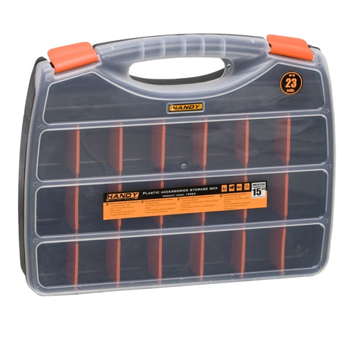 Geantă din plastic cu compartimente pentru accesorii - 380x310x60 mm