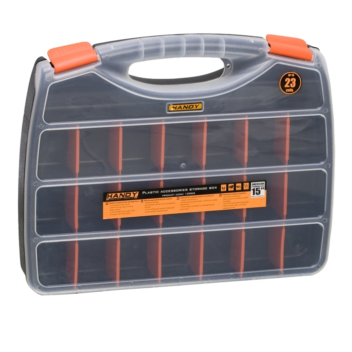 Geantă din plastic cu compartimente pentru accesorii - 380x310x60 mm